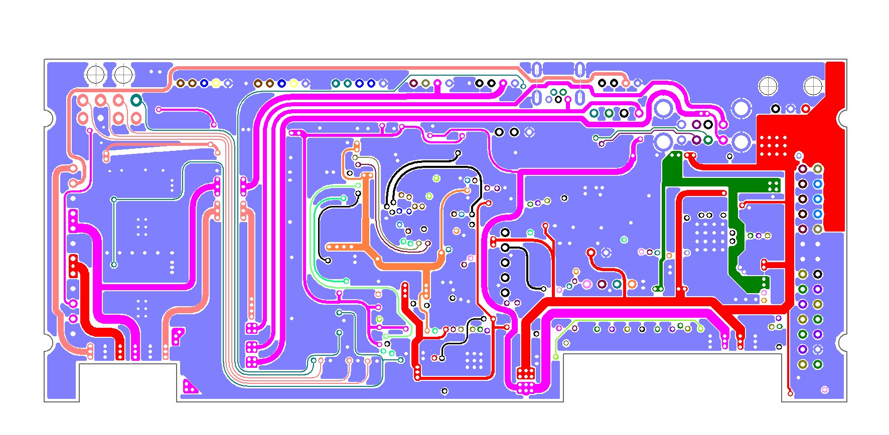 PCB IN2 VCC